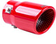 Amio universeel rvs uitlaat sierstuk - mt 017red - aansluit diameter tussen de 43mm en 62mm