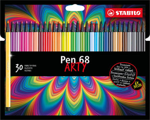 Stabilo pen 68 arty viltstiften - 30dlg.