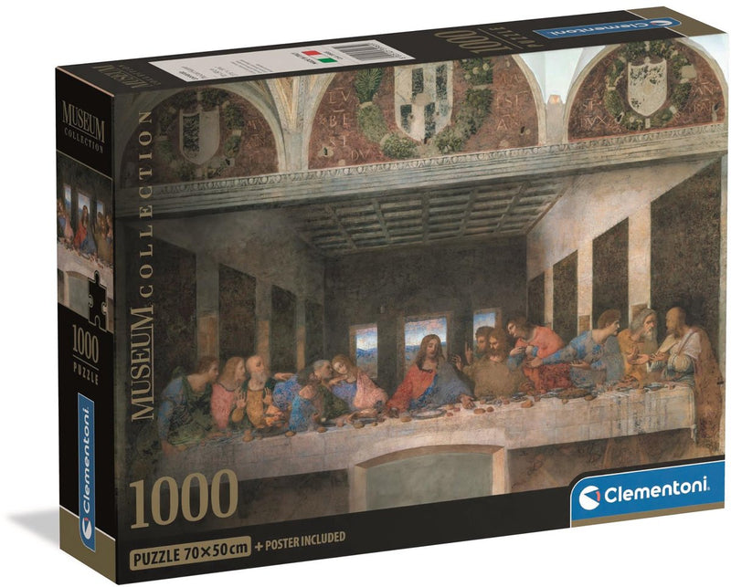 ギャラリービューアに画像をロードする, Clementoni legpuzzel the last supper, 1000st.
