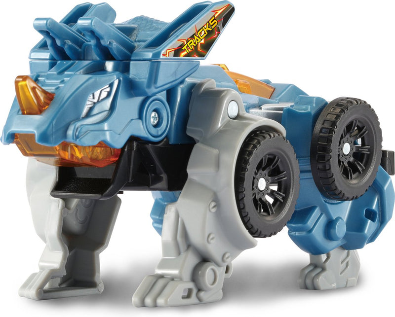 Chargez l'image dans la visionneuse de la galerie, Vtech switch go dino's - fire tracks de triceratops - kinder speelgoed dinosaurus - interactief robot speelfiguur - vanaf 4 jaar en ouder
