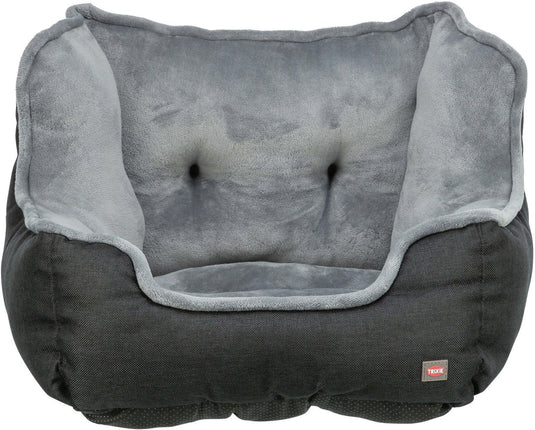Trixie autostoel voor honden - 50 x 50 x 40 cm - zwart grijs