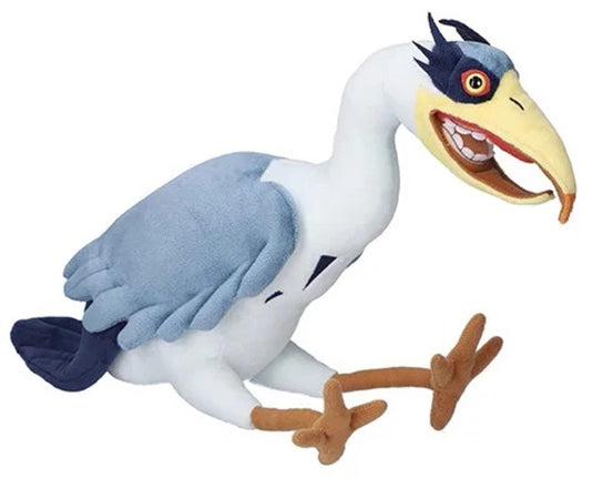 Semic ghibli - the boy and the heron - blauwe reiger pluche