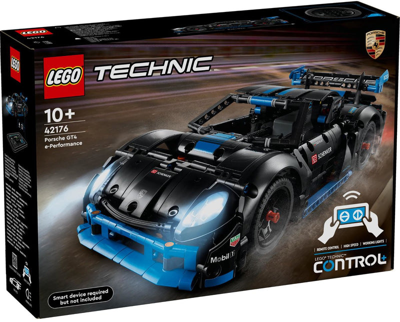 ギャラリービューアに画像をロードする, Lego technic porsche gt4 e-performance racewagen 42176
