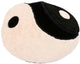 Coockoo plaid zen zone voor katten 60x60x2cm zwart wit