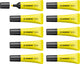 Stabilo neon - markeerstift - unieke tube vorm - geel - doos à 10 stuks