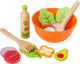 Small foot - houten speeleten salade speelset, 15dlg,