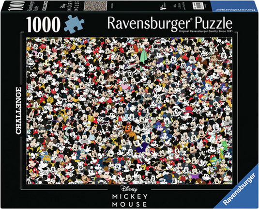 Ravensburger legpuzzel mickey mouse 1000 stukjes - cartoon puzzel.