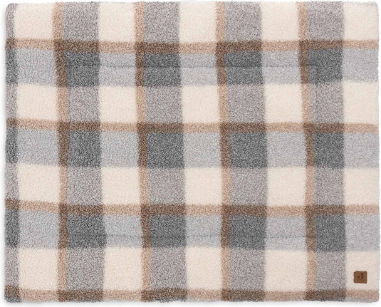 Jollein boxkleed 75x95cm - speelkleed baby - check boucle