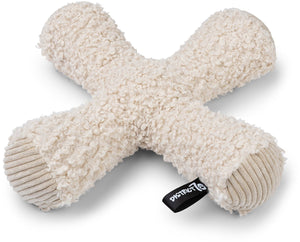 District 70 ziggy – zacht hondenspeelgoed met pieper en knispergeluid – merengue - ø30 cm