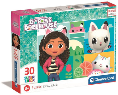 Clementoni puzzel gabby's poppenhuis, 30st.