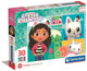 Clementoni puzzel gabby's poppenhuis, 30st.