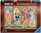 Ravensburger legpuzzel de vier seizoenen 1000 stukjes kunst puzzel.