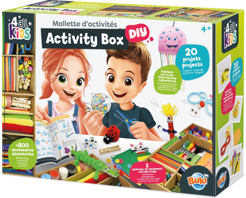 Afbeelding laden in galerijviewer, Buki france buki - activiteitenkoffer - knutselen

