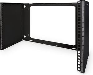 Digitus dn-19 pb-8u-sw wandmontage patchhouder (b x h x d) 505 x 372 x 250 mm 8 he zwart (ral 9005)