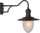 Lucide aruba - wandlamp binnen buiten - ø 25 cm - 1xe27 - ip44 - zwart