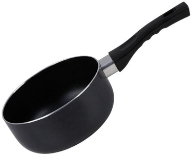 Alpina steelpan 16 cm – sauspan – antiaanbaklaag – aluminium – 1,1 liter – geschikt voor gas, keramisch, elektrisch halogeen