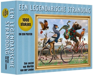 Puzzel een legendarische stranddag