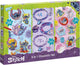 Totum disney stitch 3 in 1 knutselset xl - armbandjes, gips gieten, diamond painting magneten en sleutelhanger knutselen - creatief speelgoed cadeau tip knutselen jongens en meisjes vanaf 5 jaar