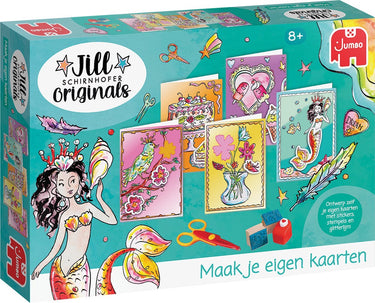 Jumbo - jill schirnhofer - maak je eigen kaarten - knutselset - knutselpakket kaarten 8 jaar