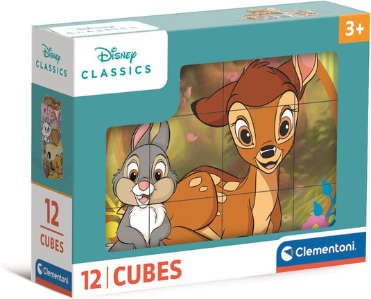 Clementoni blokpuzzel disney classic, 12st.