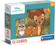 Clementoni blokpuzzel disney classic, 12st.