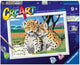 Ravensburger creart safari friends - schilderen op nummer voor kinderen