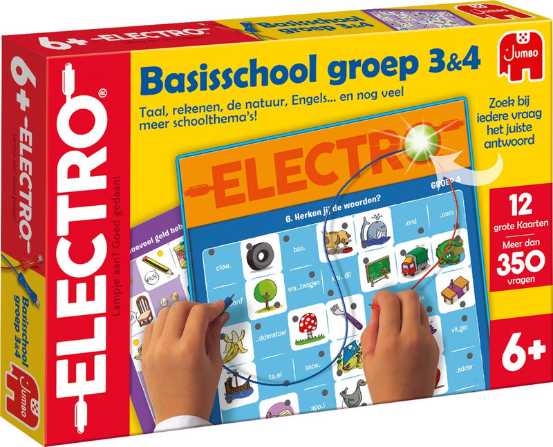 Afbeelding laden in galerijviewer, Electro jumbo basisschool groep 3 4 educatief spel
