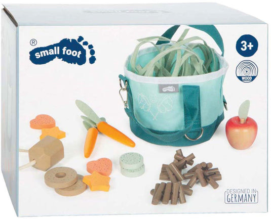 Small foot - paardenvoer set met tas