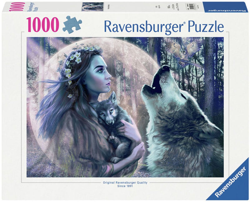 Afbeelding laden in galerijviewer, Ravensburger legpuzzel magie van het maanlicht, 1000st.
