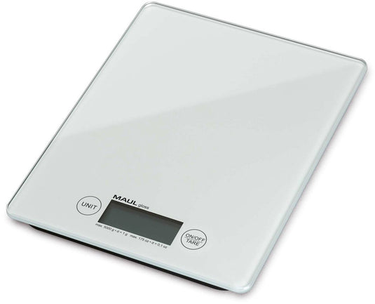 Maul gloss brievenweger 5 kg - wit - kunststof - 1 stuk - 20.5 x 16.5 x 1.5 cm -