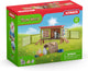 Schleich farm world speelfigurenset - konijnenhok - kinderspeelgoed voor jongens en meisjes - 3 tot 8 jaar - 42420