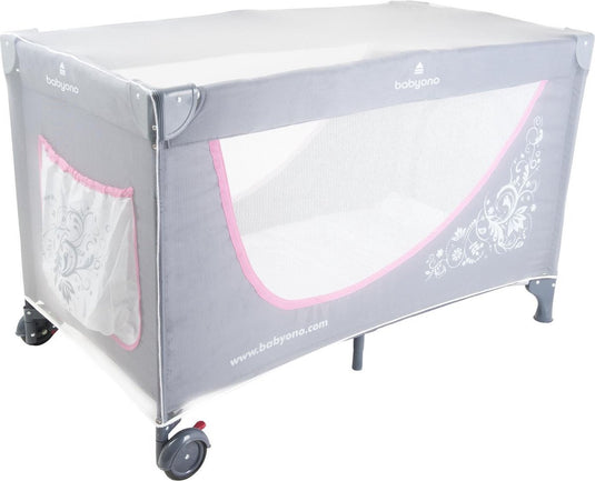 Babyono muggennet - babyklamboe - voor baby ledikant - campingbedje