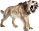 Bullyland 58375 – speelfiguur en verzamelfiguur sabeltandtijger (smilodon) – ca. 9 cm – levensecht en detailrijk vormgegeven – ideaal als educatief speelfiguur, taartdecoratie of klein cadeautje voor kinderen vanaf 3 jaar.