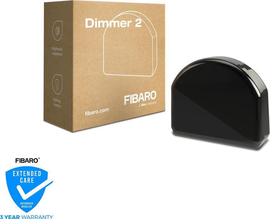 Fibaro dimmer 2 - inbouwmodule - universele dimmer - geschikt voor led verlichting - z-wave
