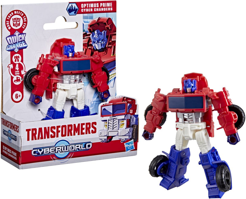 ギャラリービューアに画像をロードする, Hasbro transformers cyberworld optimus prime cyber changers robot
