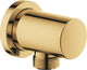 Grohe rainshower aansluitbocht rond - cool sunrise (goud)