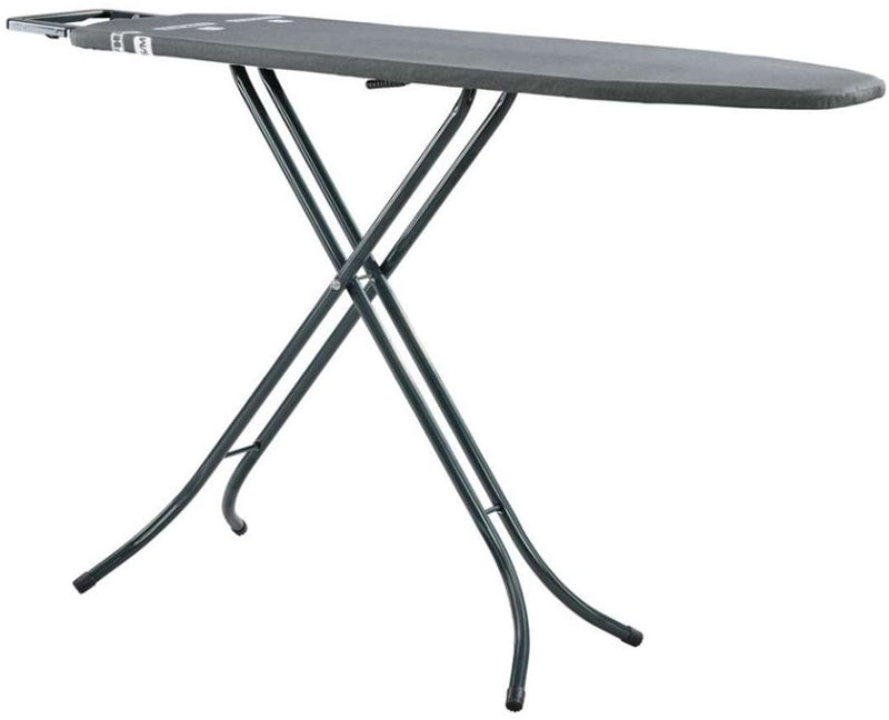 Afbeelding laden in galerijviewer, Leifheit strijkplank classic m - 120 x 38 cm strijkvlak - in hoogte verstelbaar - zwart
