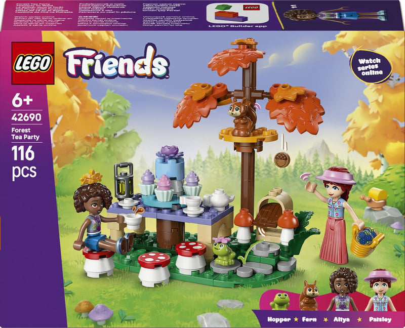 ギャラリービューアに画像をロードする, Lego friends theekransje in het bos speelgoed voor kinderen en kinderkamer decoratie 42690

