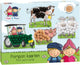 Bambolino fien teun knutselen - pompom plakken - knutselset boerderijdieren - creatief speelgoed, peuter, kleuter - vanaf 3 jaar - toys