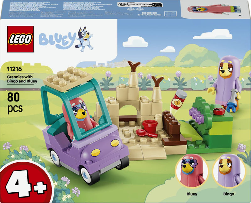 Cargue la imagen en el visor de la galería, Lego bluey oma's met bingo en bluey bouwpakket met speelgoed voor kinderen 11216
