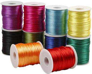 Creativ company http: www.cchobby.nl satijnkoord-dikte-2-mm-sterke-kleuren-10x50-m-1-doos
