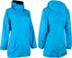 Ralka regenjas deluxe lang model - dames - aqua marine - 42