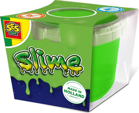 Ses creative - slime neon groen - slijm in felle neon kleur – kant en klare slijm - spelen met slijm – 140 gram