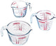 Pyrex maatbeker, set van 3 stuks - | classic prepware