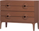 Woood merge ladekast commode - hout - oud roze - 89x110x44