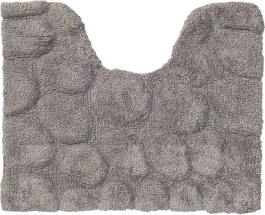 Sealskin pebbles toiletmat 50x60 cm - katoen - grijs