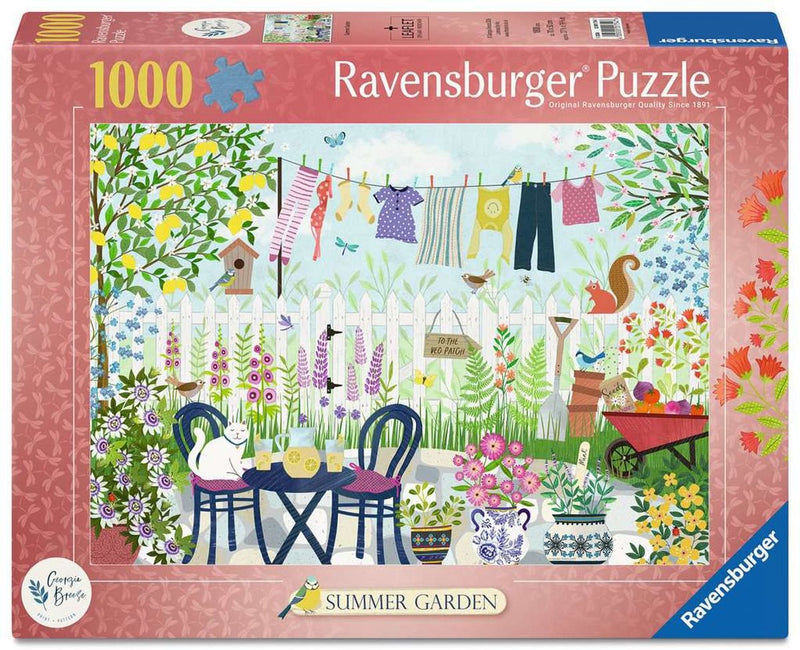 Chargez l'image dans la visionneuse de la galerie, Ravensburger – zomertuin – legpuzzel – 1000 stukjes
