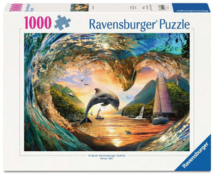 Ravensburger legpuzzel sunset splash - 1000st.