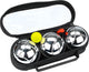 Get go jeu de boules set iii - 3 ballen - chroom