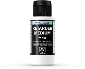 Vallejo hobbyverf - 73597 retarder medium (60 ml) verdunner - 60 ml